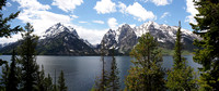 THE GRAND TETONS - PANORAMIC VIEW
